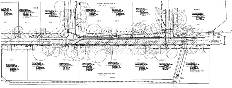 Chestwood Avenue Drainage Project Exibit Board